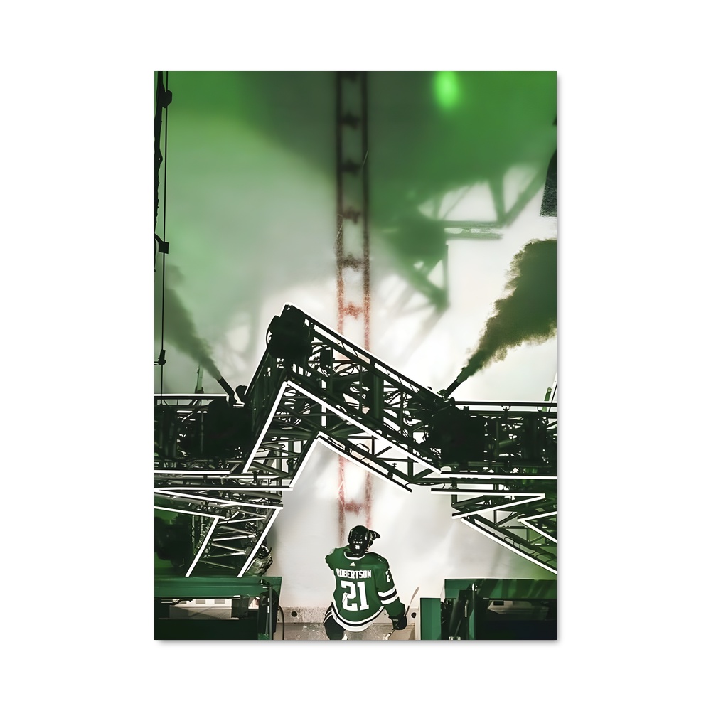 Poster Green Screen Hero – affiche Hockey sur glace